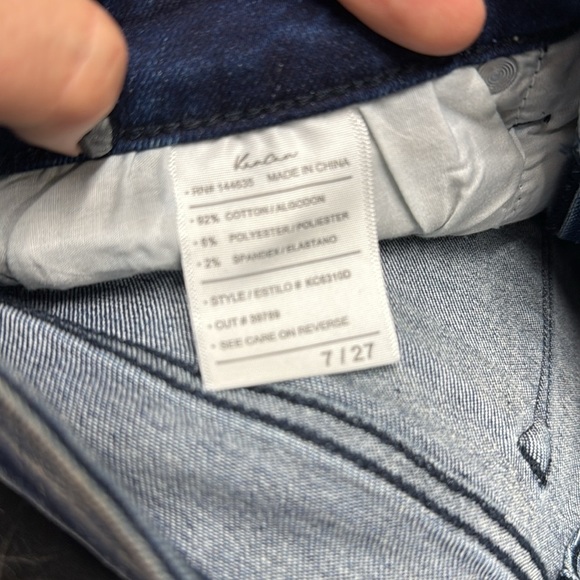 🏴 KanCan Women's Blue Jeans size 27 - Picture 4 of 10